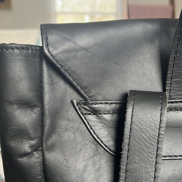 Leather Backpack, Black by MAHI Leather - Picture 8 of 9